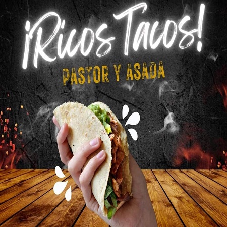 COMBO 5 TACOS DE PASTOR + 1 REFRESCO 355ML