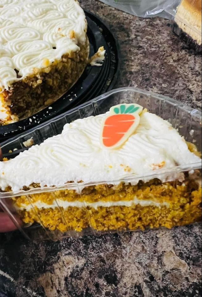 Pastel de Zanahoria (Rebanada)