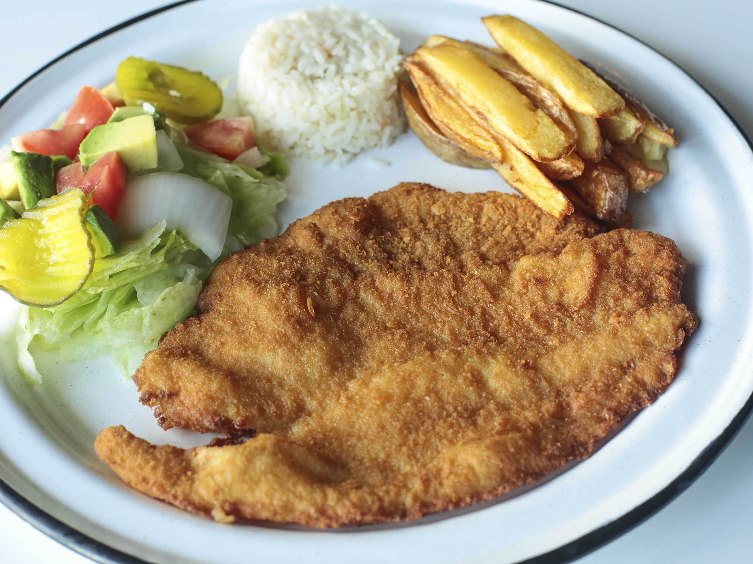 3 Filetes Empanizados