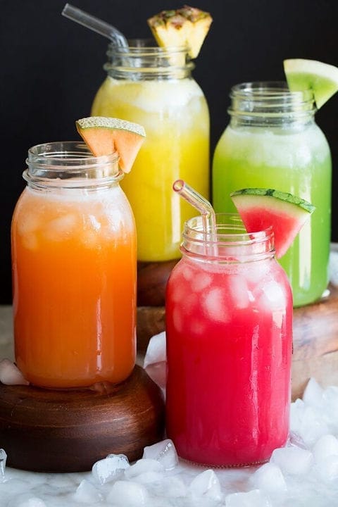 Agua de Frutas Naturales