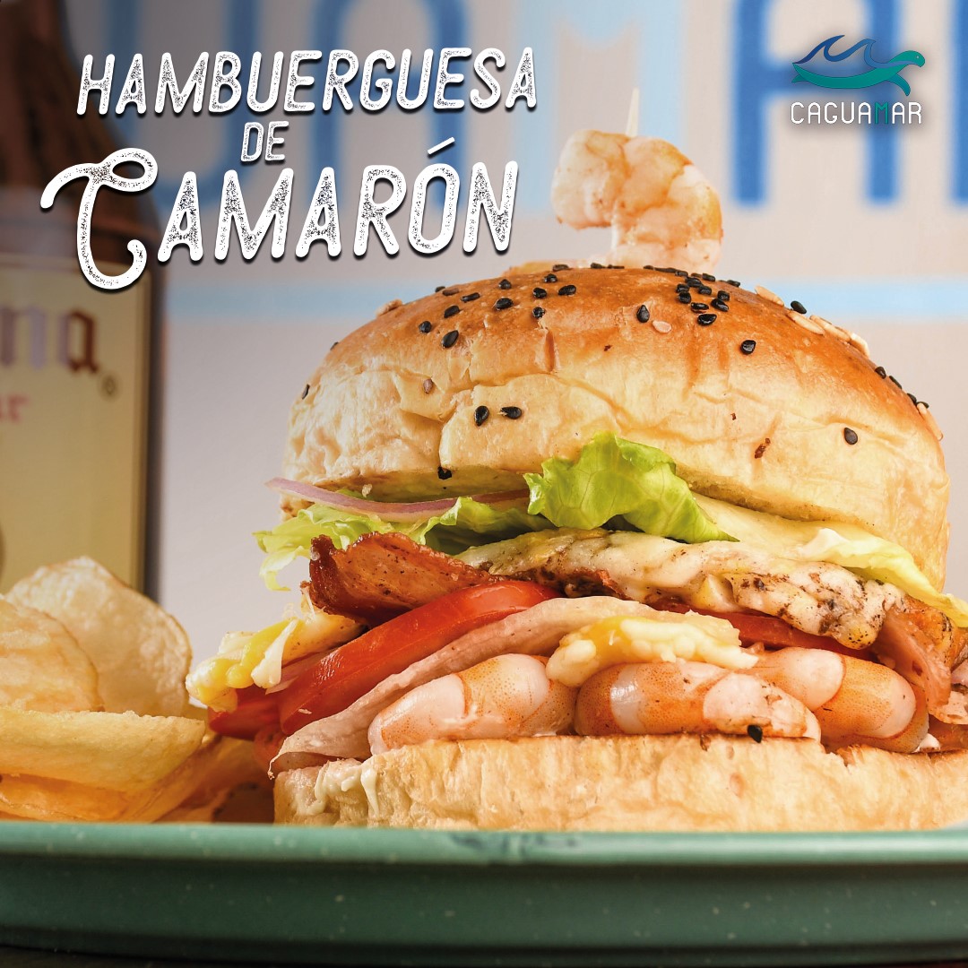 Hamburguesa de Camarón