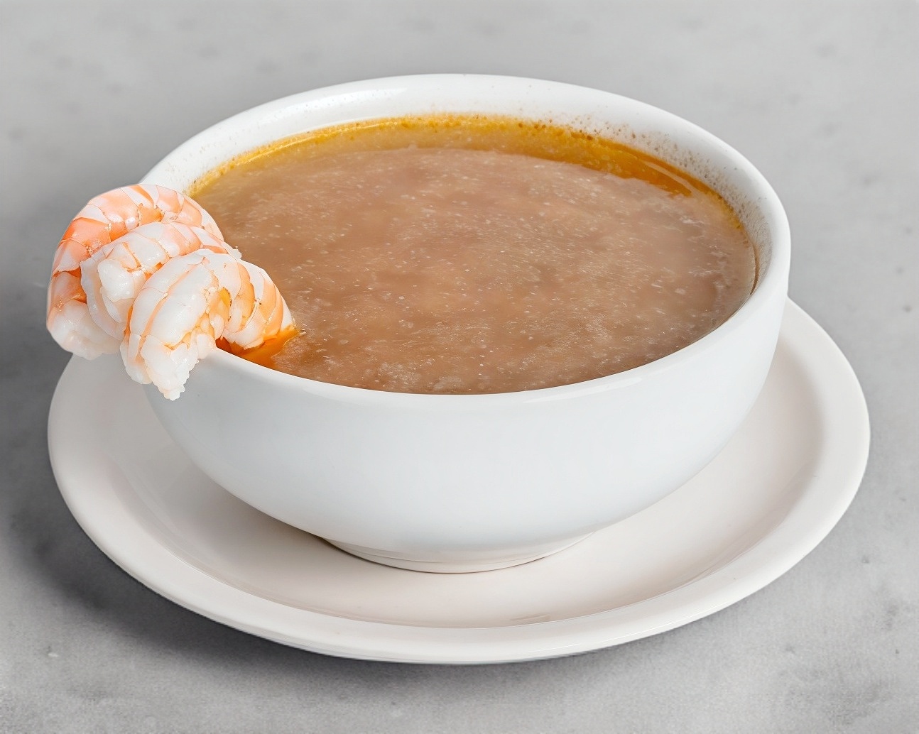 Jugo de carne Camarones u Ostiones