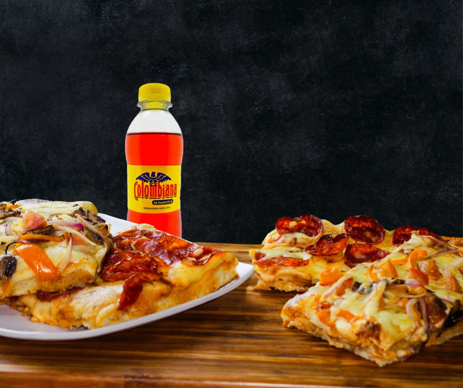 Combo 4 Pizzas A Elección + Gaseosa 400ml