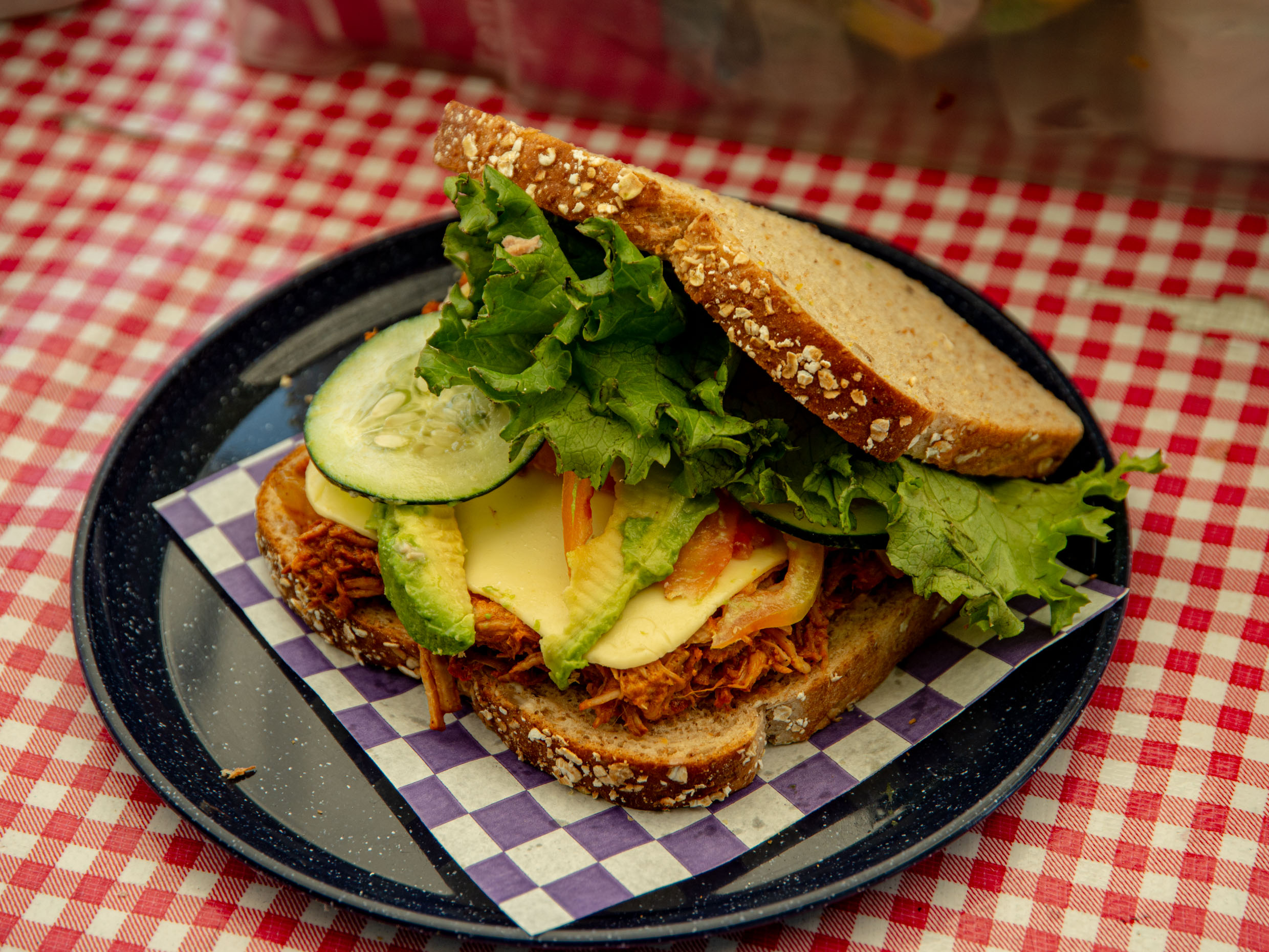 Sándwich Con Cochinita
