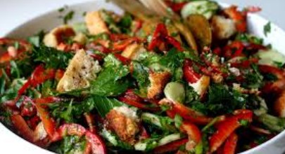 Fattush Ensalada Árabe