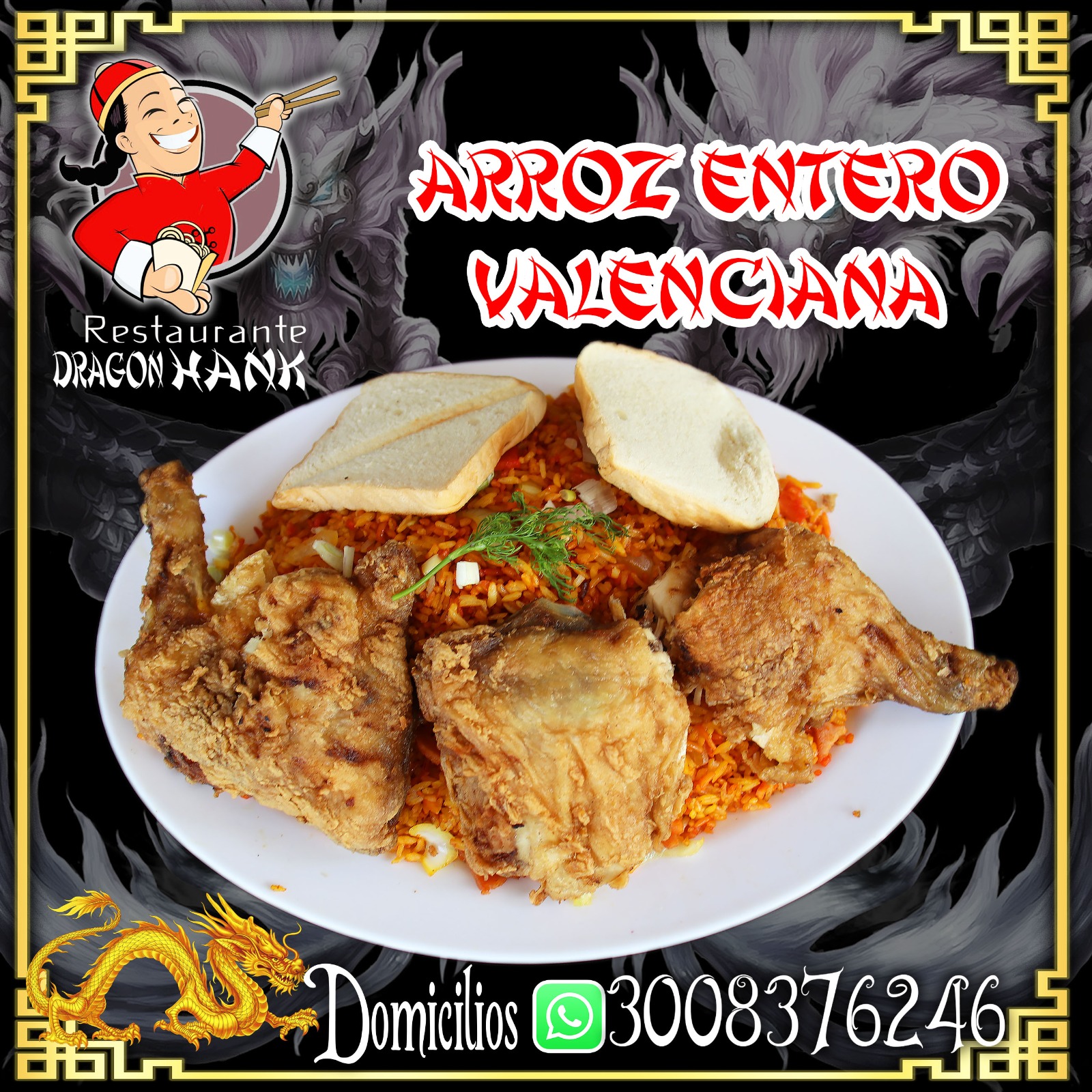 Arroz valenciana entero