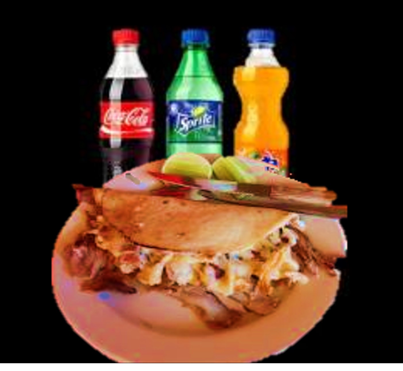 Quesadilla Árabe + Refresco