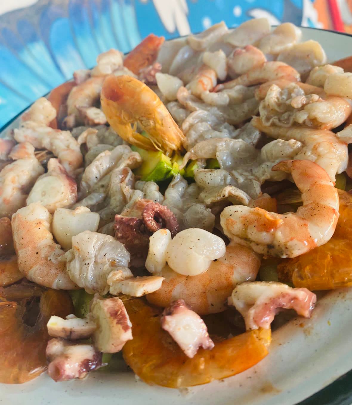 Ensalada Mixta de Todos los Mariscos