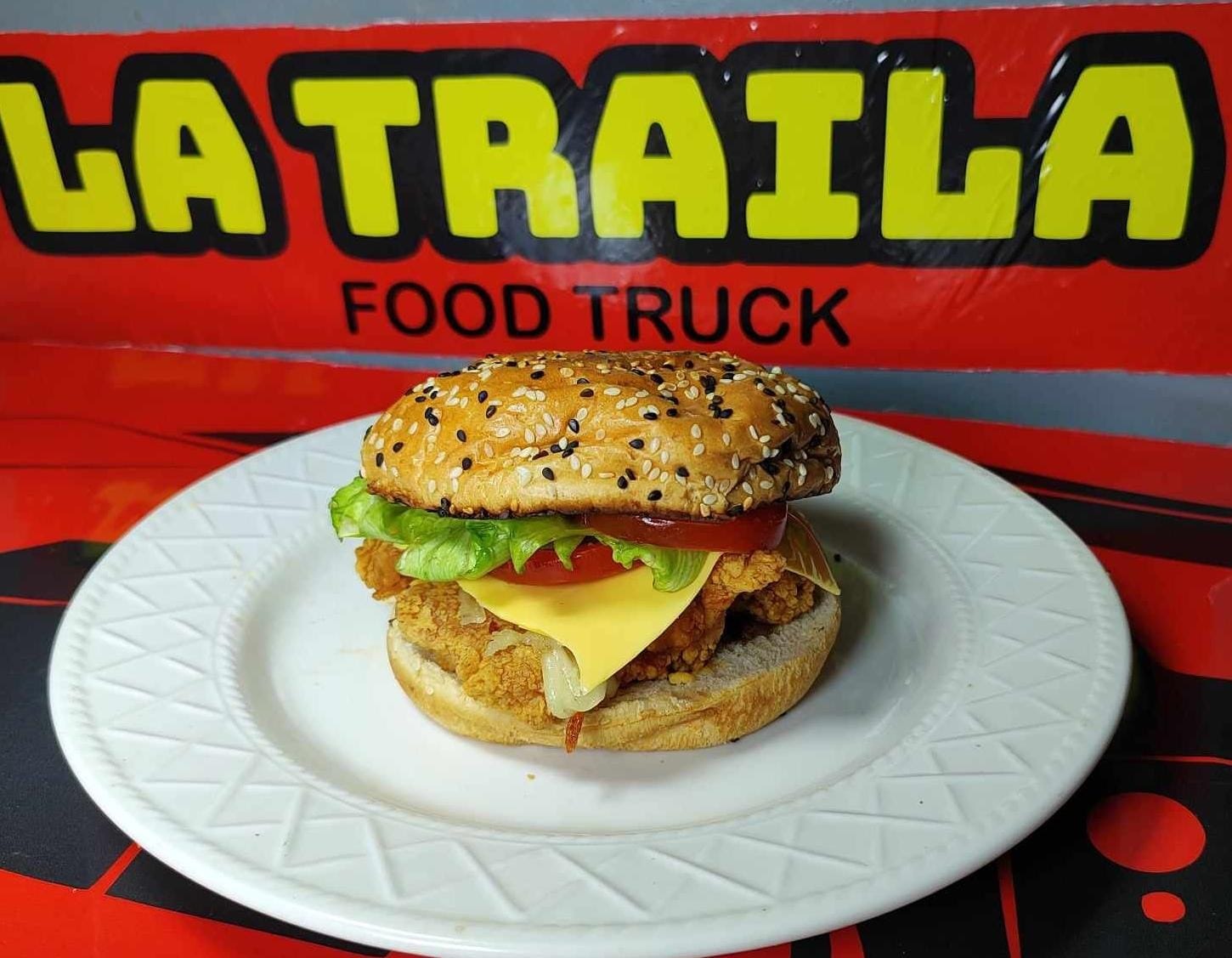 Hamburguesa Pollo Empanizado