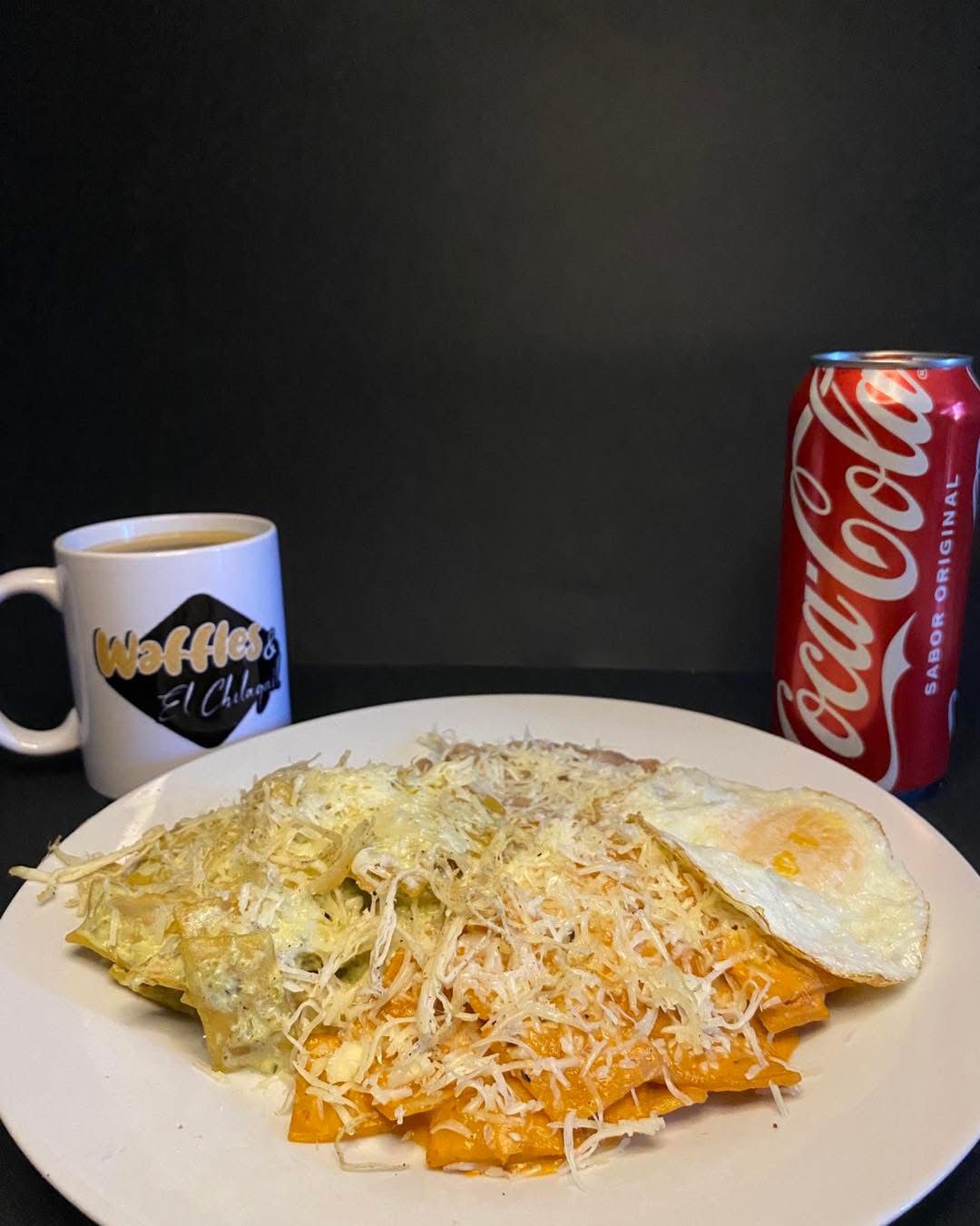 Chilaquiles con Huevos