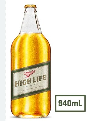 MILLER HIGH LIFE 940 ML ( CAGUAMA)