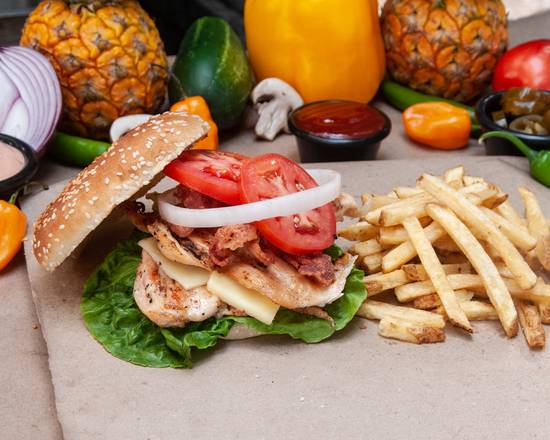 Hamburguesa de Pollo