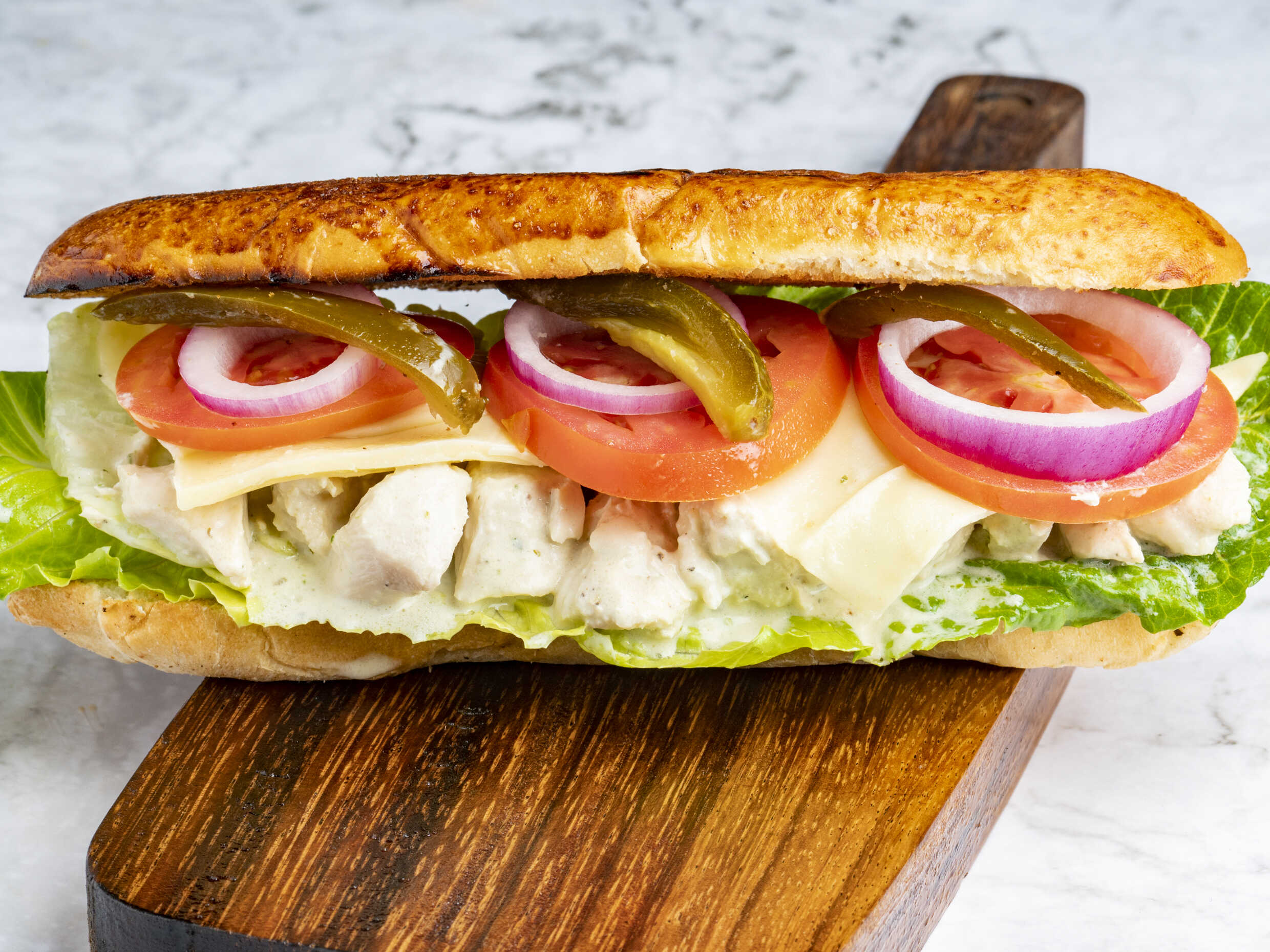 Baguette Pollo Ranch