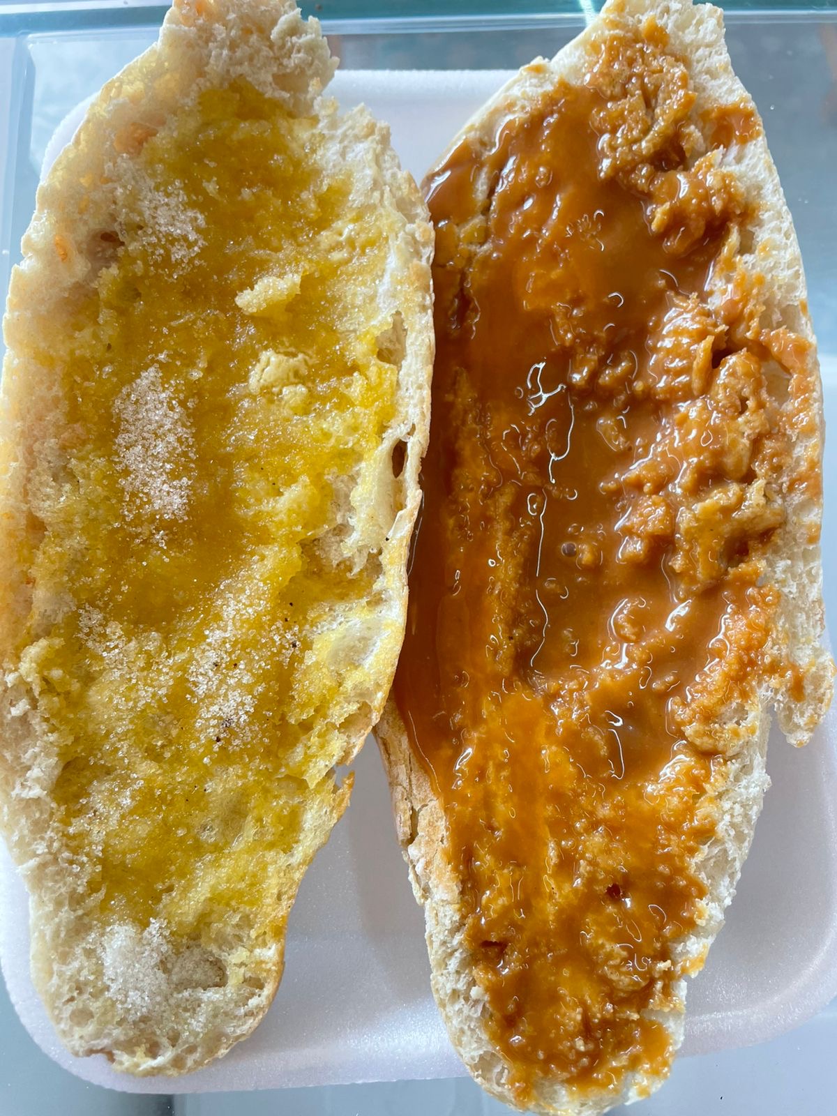 Molletes Dulces 2 Mitades