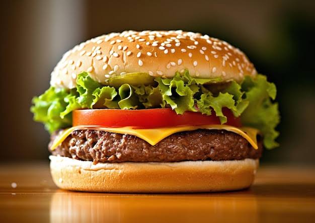 Hamburguesa Clásica de Res y Cerdo