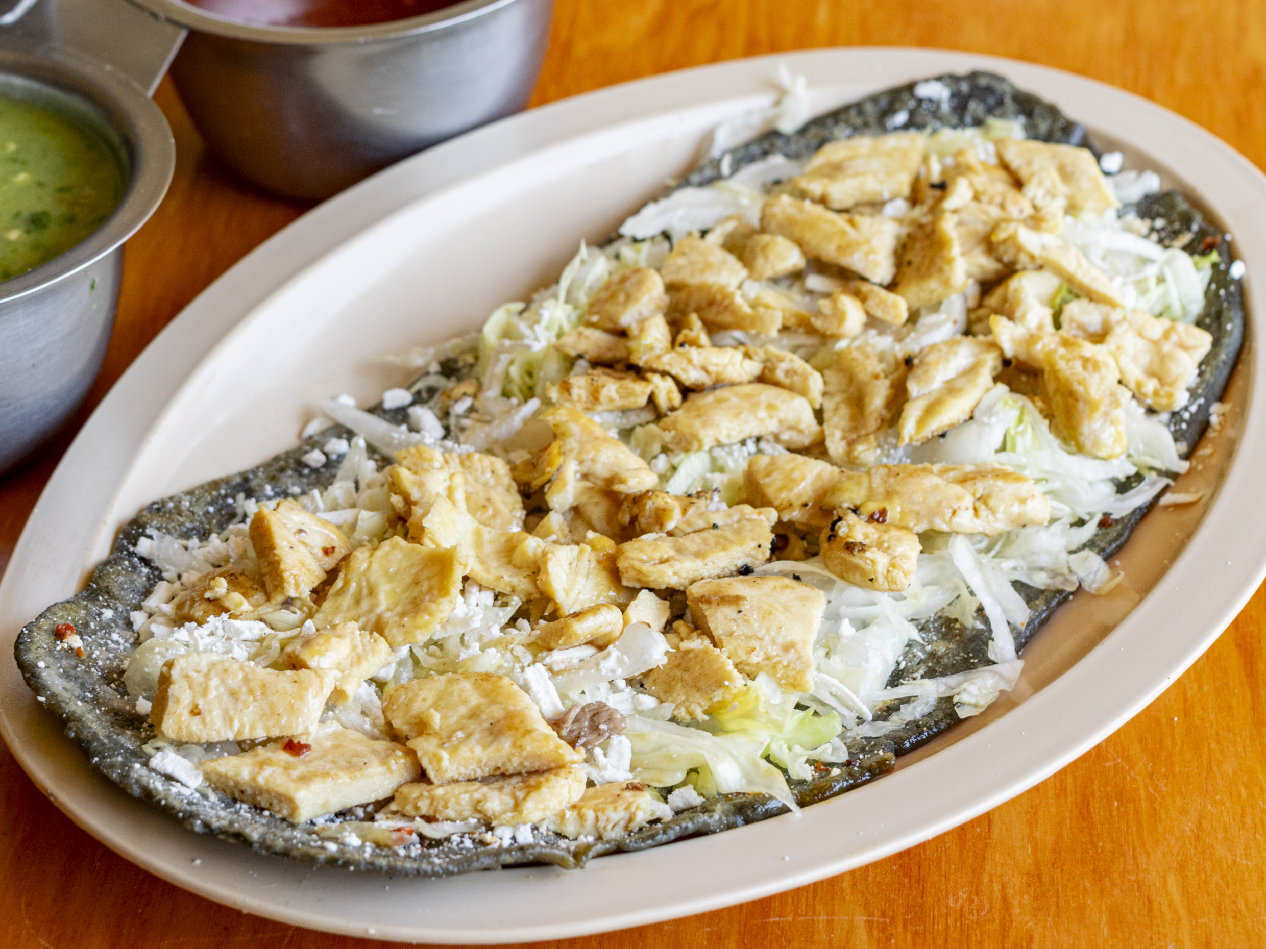 Huarache con Pechuga