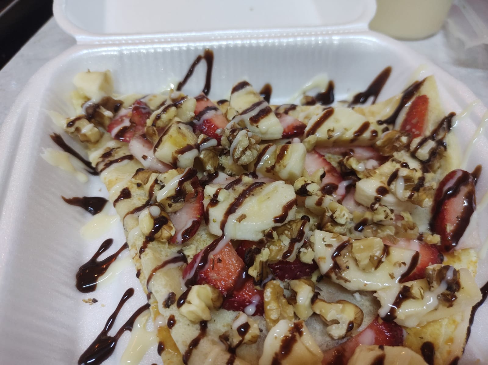 Crepa de Nutella Lechera y Durazno