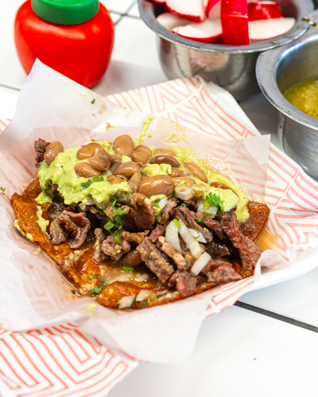 Quesadilla de Chorizo de Maíz
