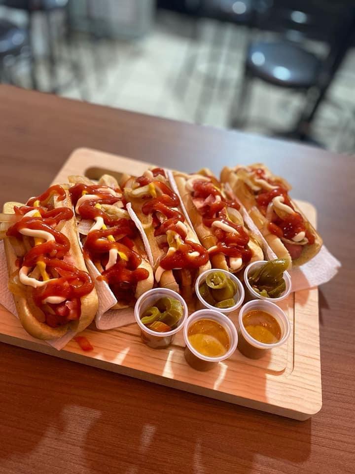Hot Dog con Tocino