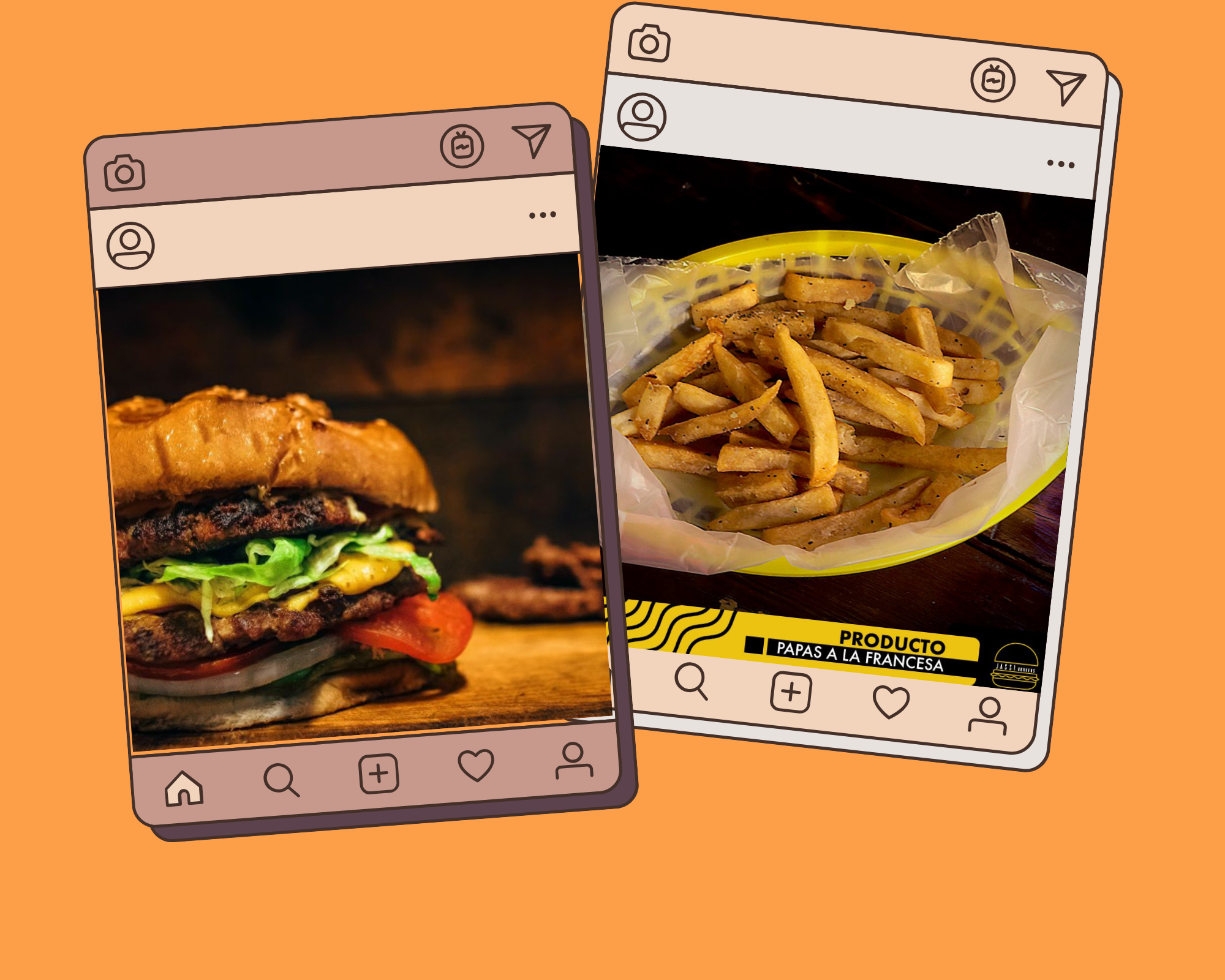 🍔Burger Hawaiana+ Papas a la Francesa🍟
