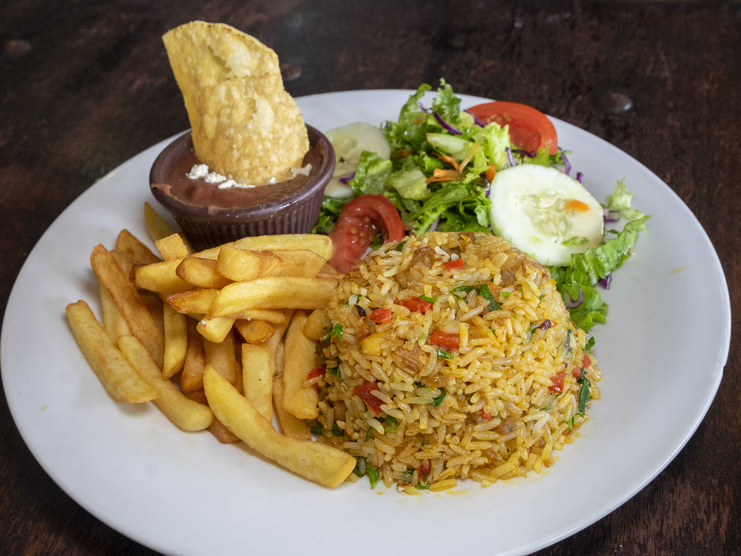 Cerdo con Arroz