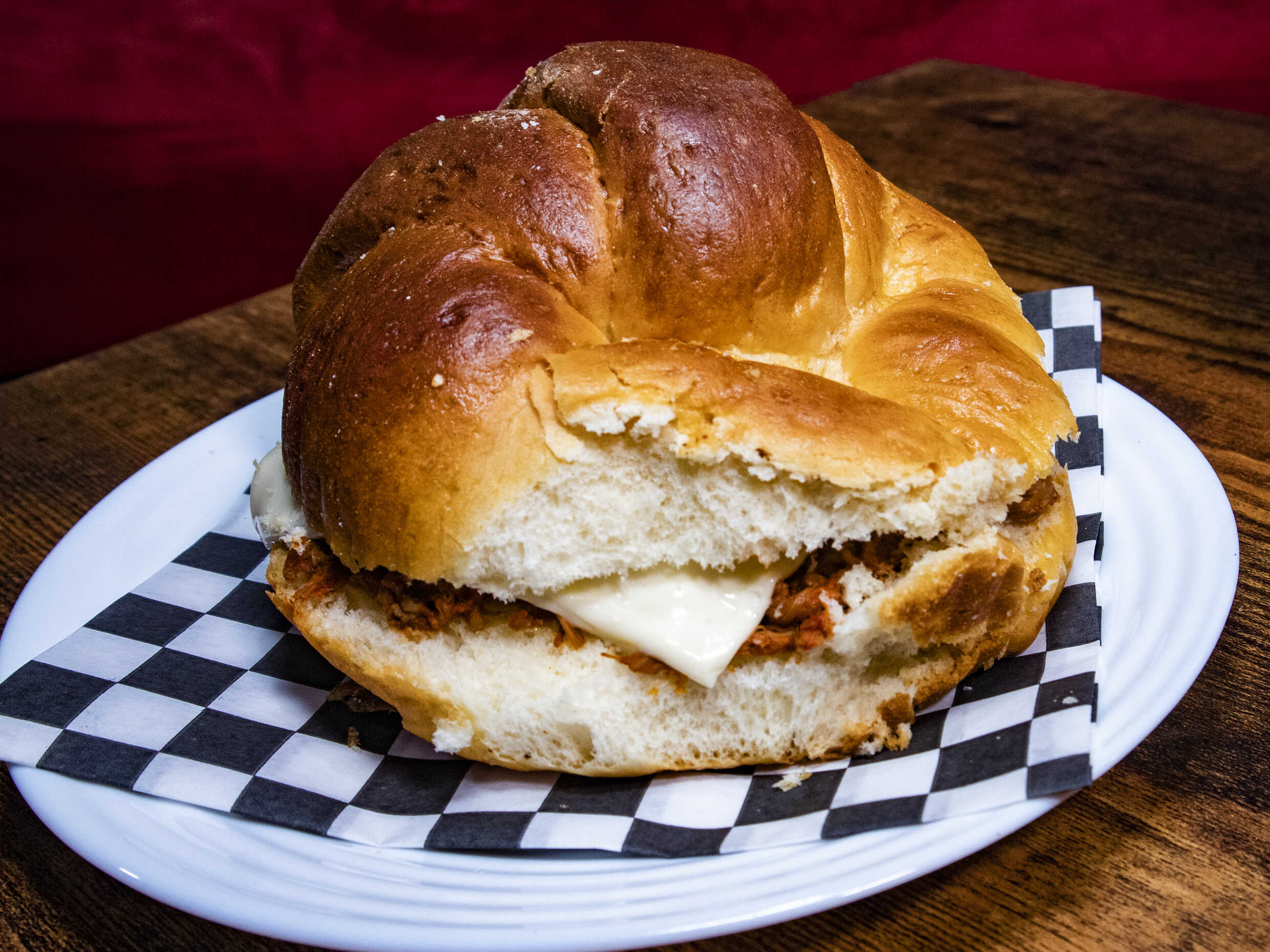 Croissant de pierna enchilada