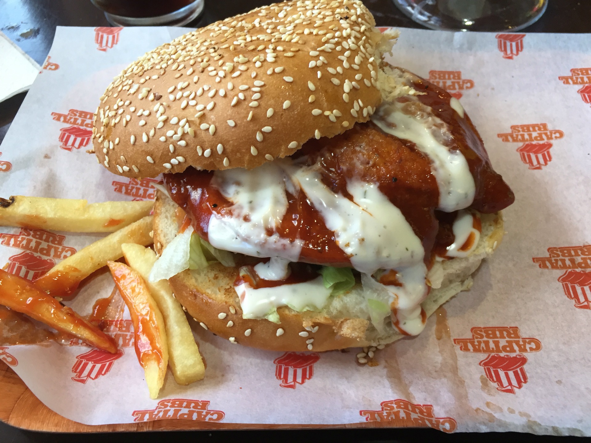Hamburguesa BBQ.