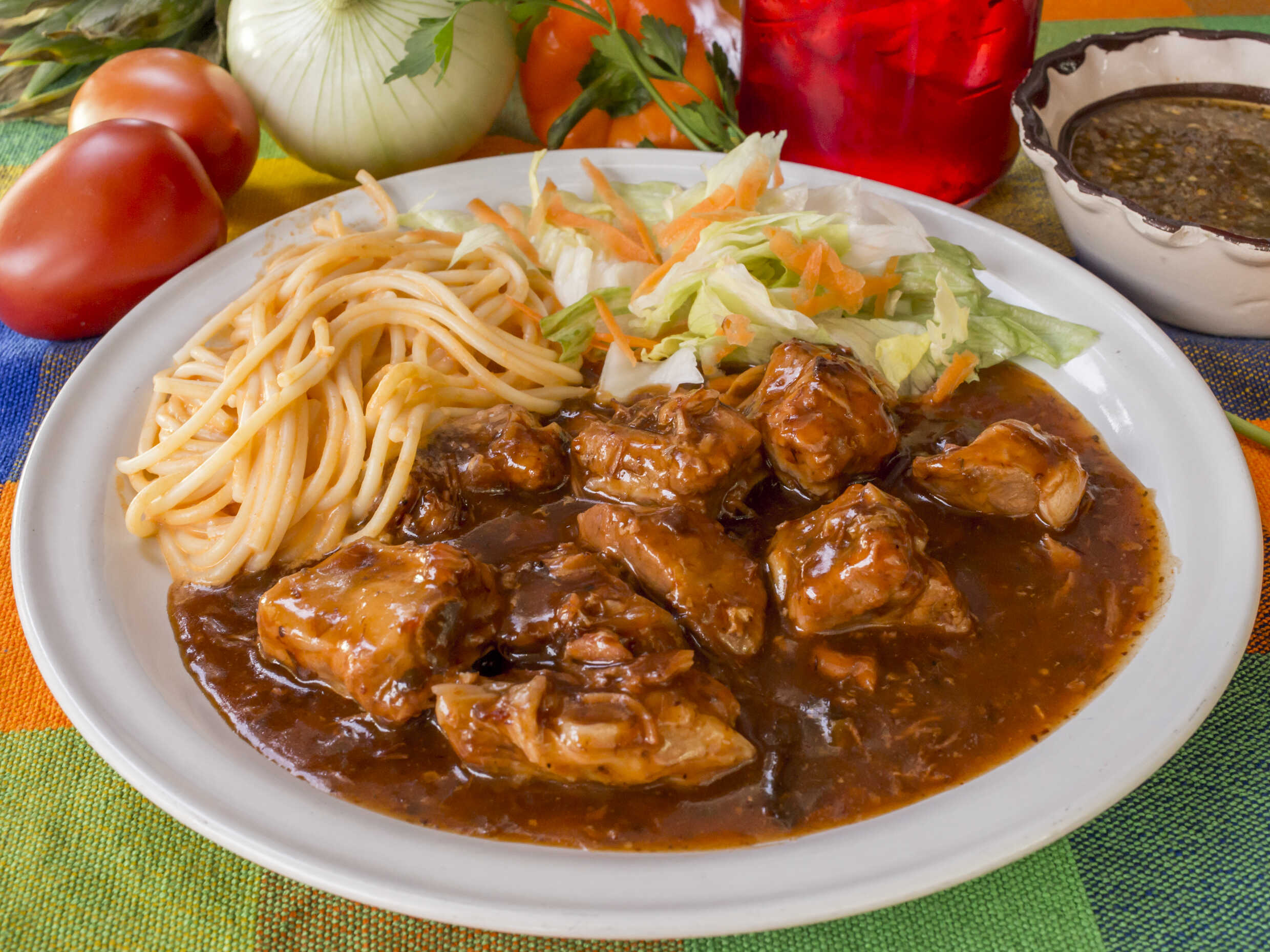 1 CHULETAS CON CHIPOTLE + 1 AGUA FRESCA 1/2