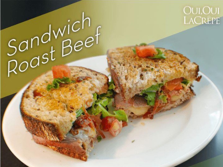 Sándwich Roast Beef Pan Brioche