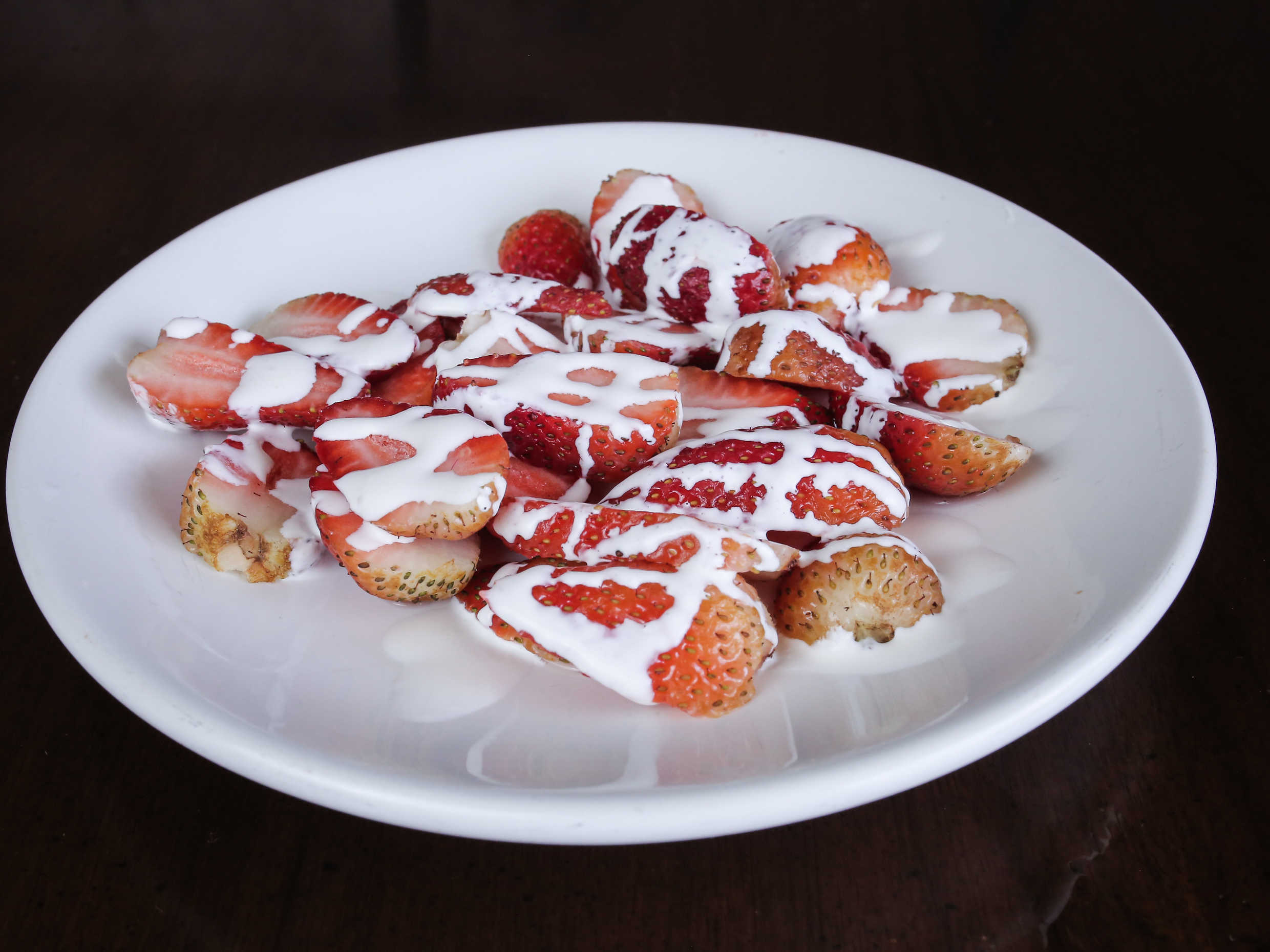 Fresas con Crema
