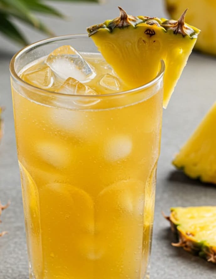 AGUA DE PIÑA EN LITRO