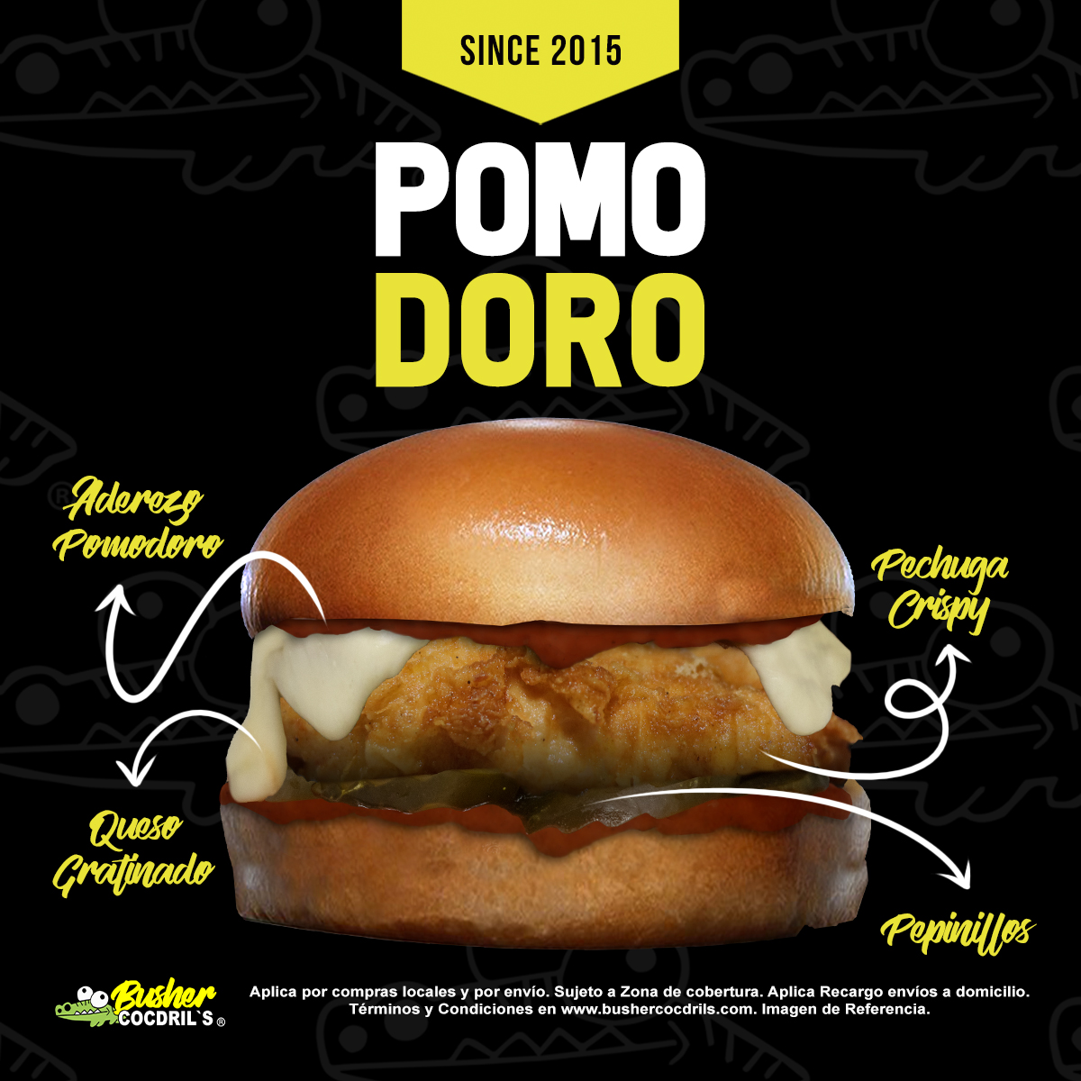 Hamburguesa Pomodoro