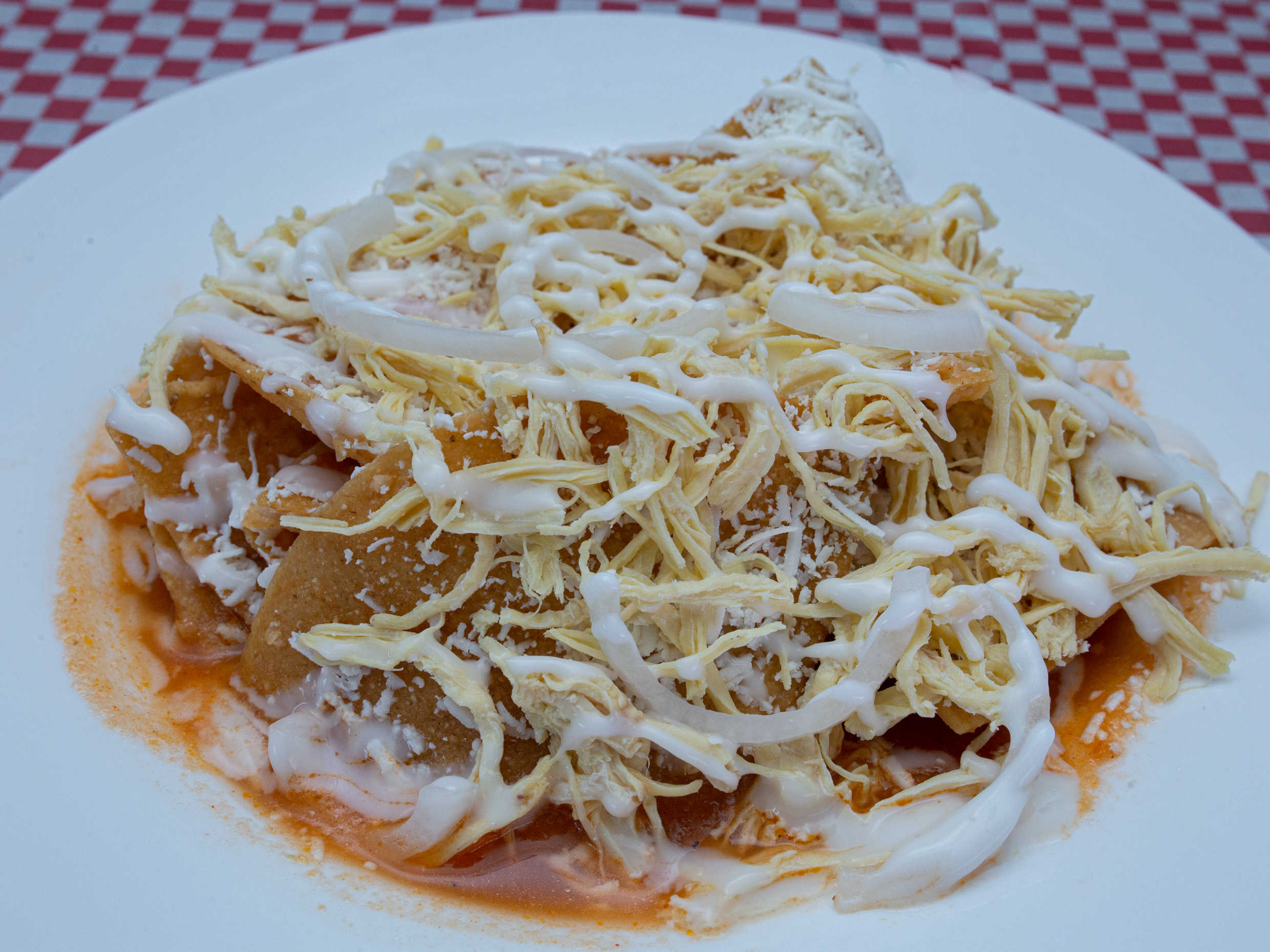 Chilaquiles con Pollo