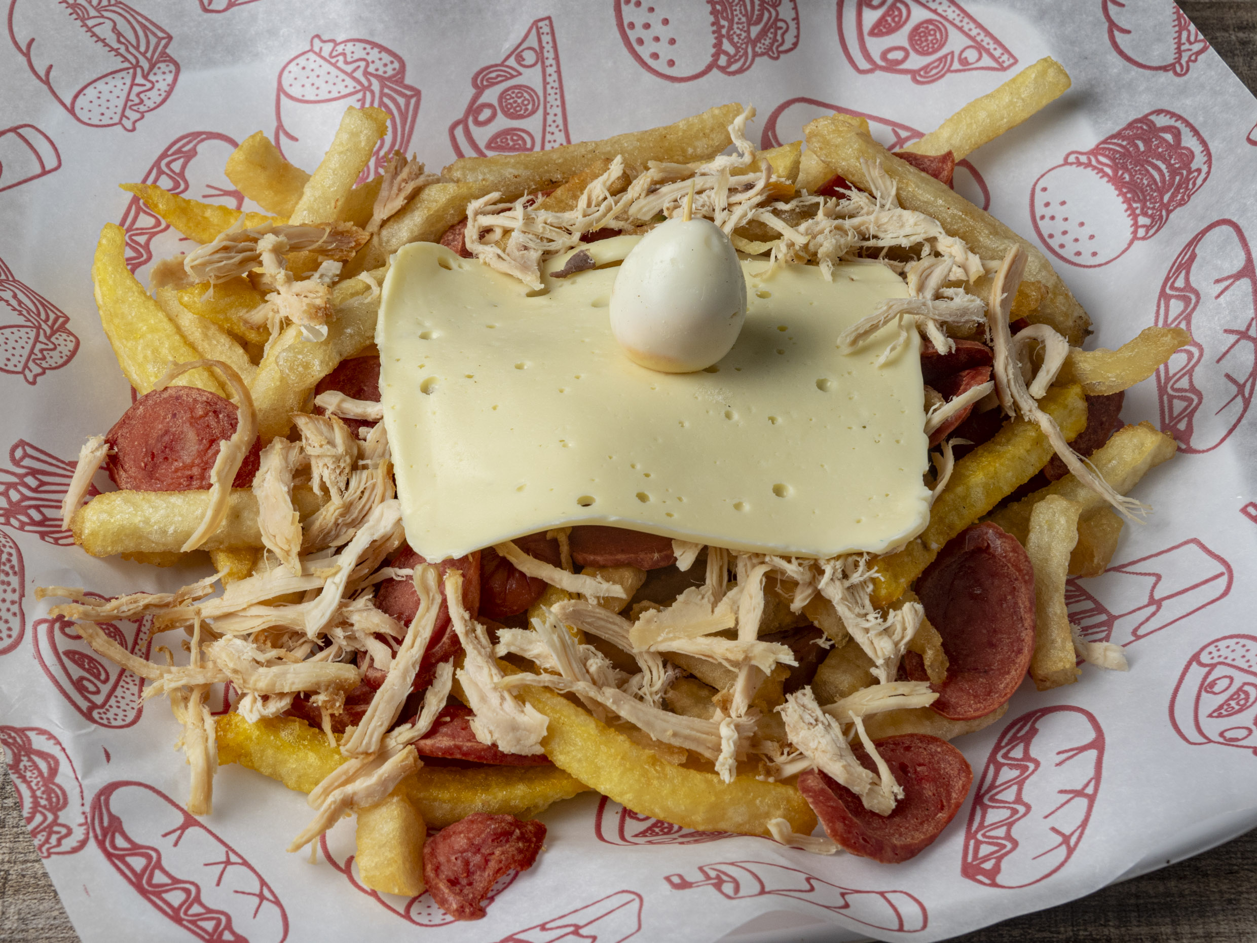 Salchipapa Especial