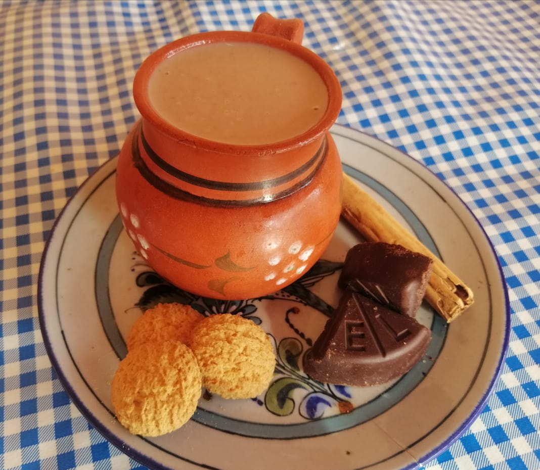 Medio litro Champurrado