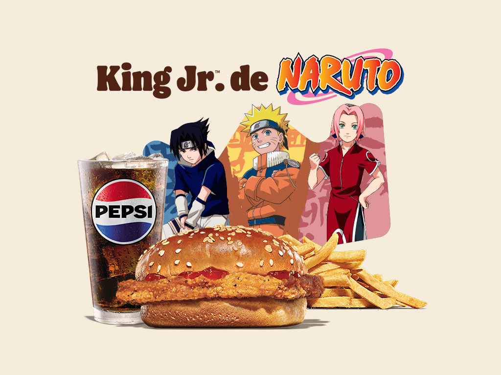 King Jr Hamburguesa de Pollo