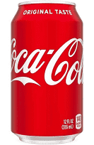 Coca cola de lata