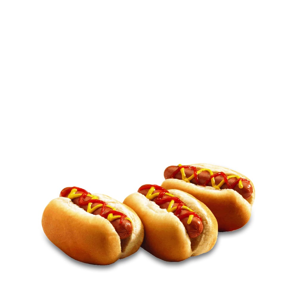 Búfalo 3: 3 Hotdogs+Papas y Refresco o Agua