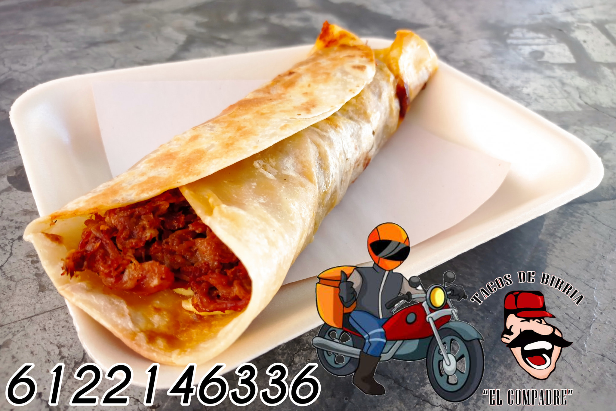 Taco de harina especial