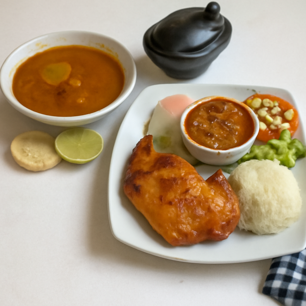 Bandeja 1/4 de Pollo Asado