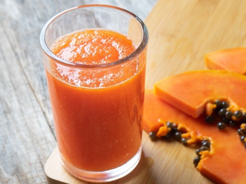 Smoothie de Papaya en Agua