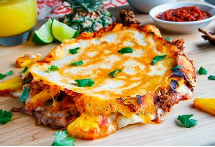 Quesadillas al Pastor