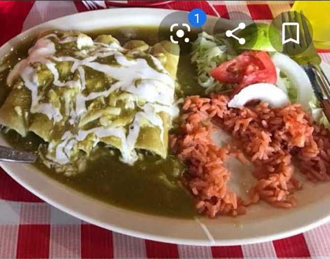 Enchiladas Verdes