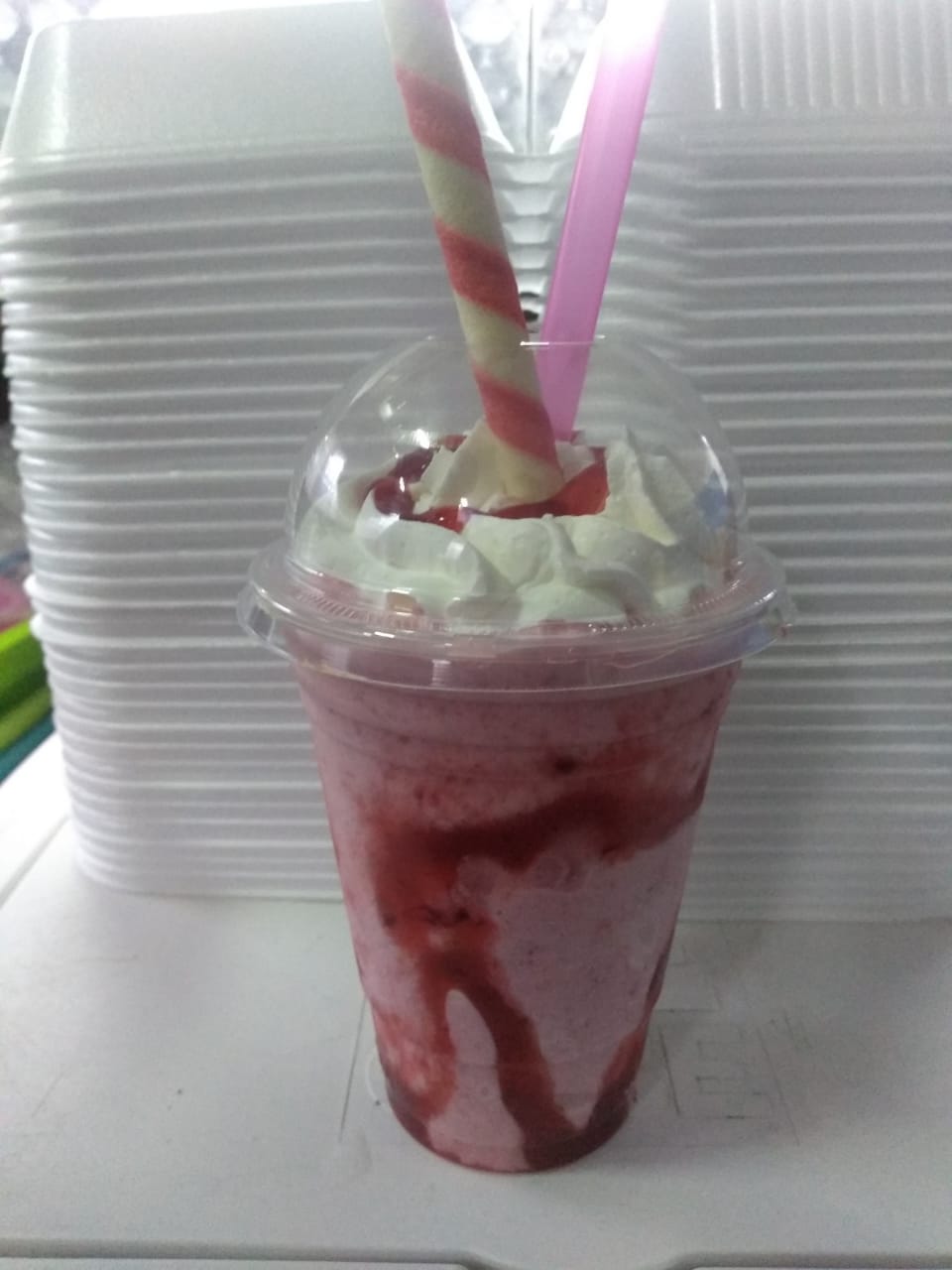 Frappé de Fresa