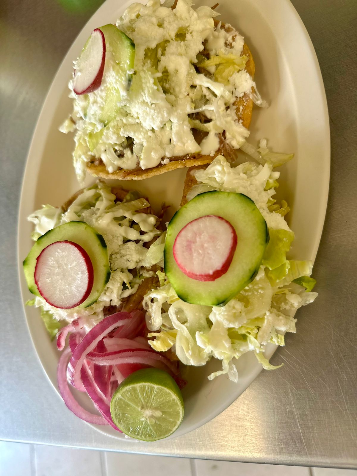 Combo Taco, Sope y Tostada