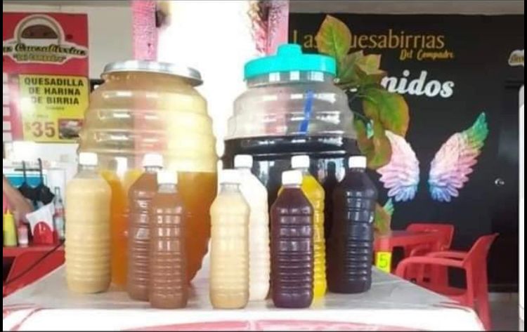 Agua fresca horchata litro