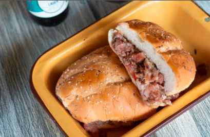 Torta con Bistec