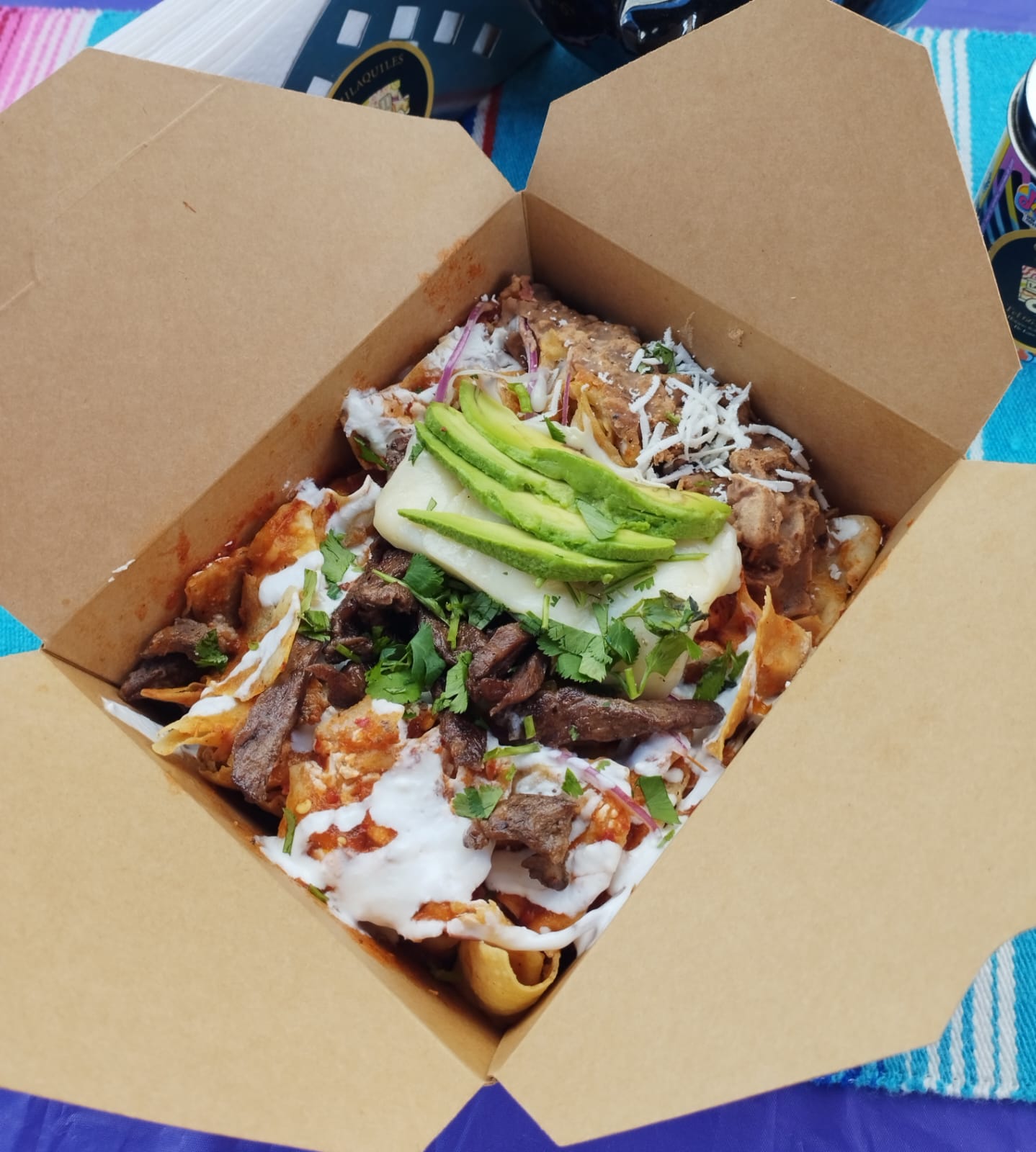 Chilaquiles Especiales Rojos