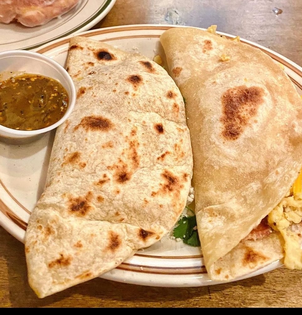 Quesadilla Prensado con Chile