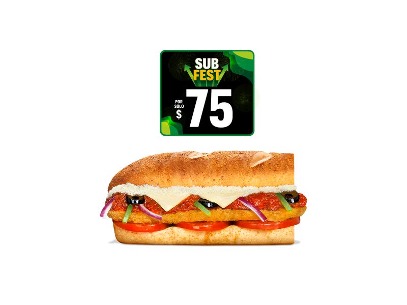 Sub Pollo Parmesano.